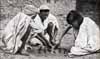 Saharian Children Playing Draughts 1935